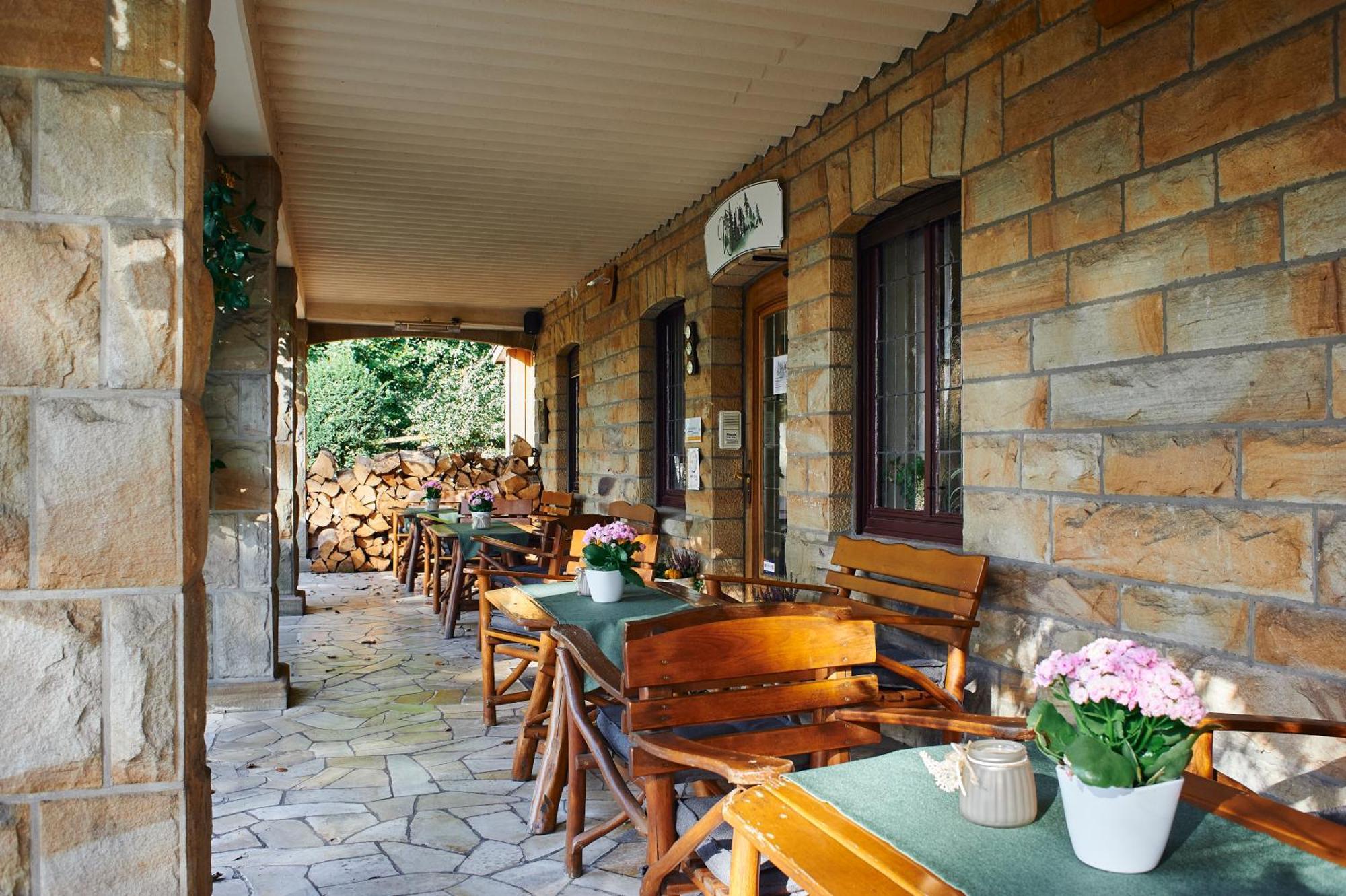 Hotel Restaurant Waldschloesschen Lienen Exteriér fotografie